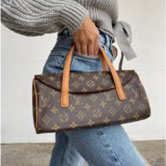 LOUIS VUITTON MONOGRAM SONATINE HANDBAG - Picture 1 of 7
